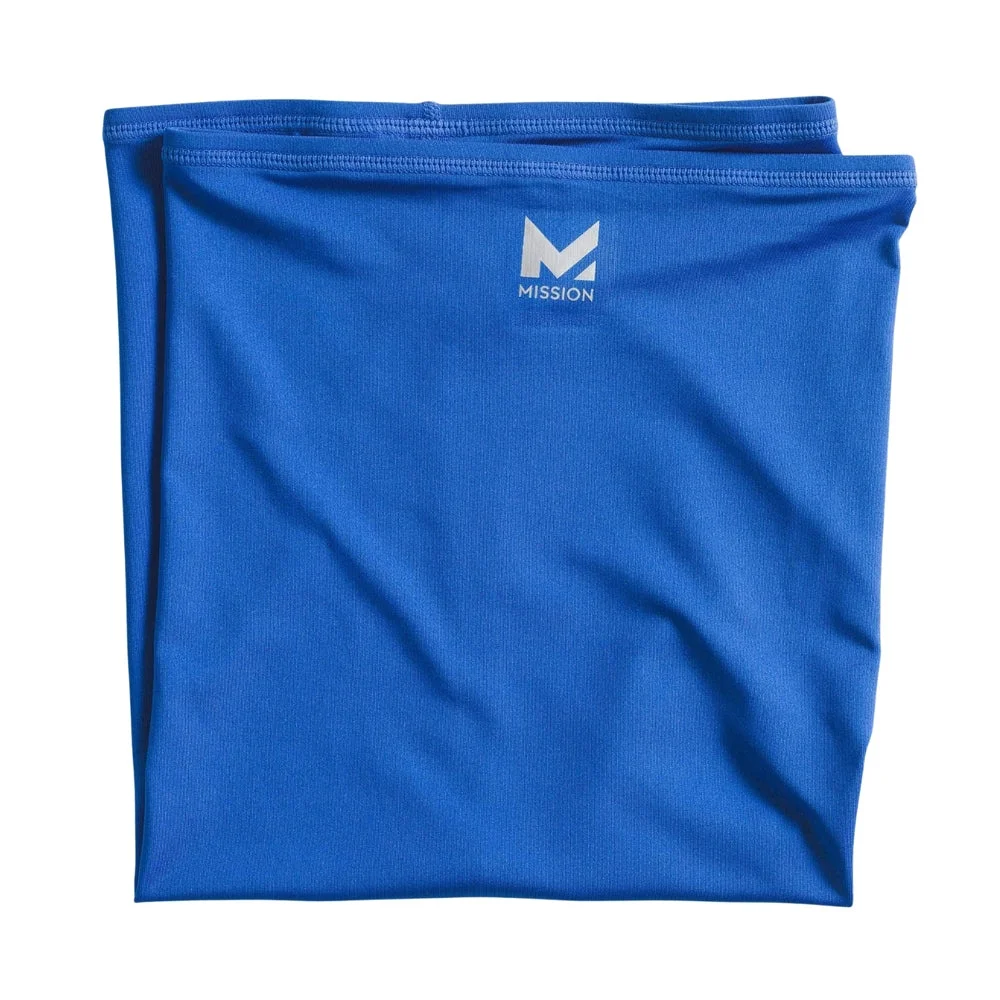 Mission Enduracool Cooling Multi-Function Neck Gaiter, Blue - One Size  NW
